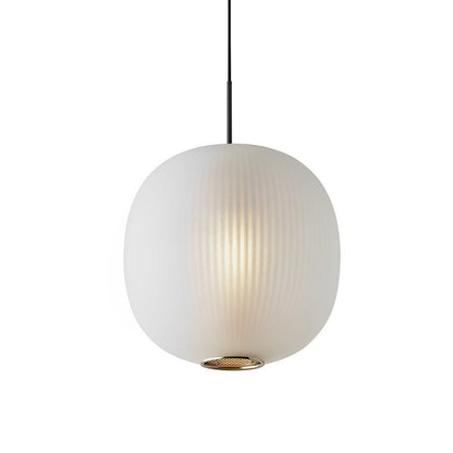 Lavisa - Modern Globe Glass Lantern LED Pendant Light