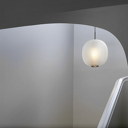 Lavisa - Modern Globe Glass Lantern LED Pendant Light