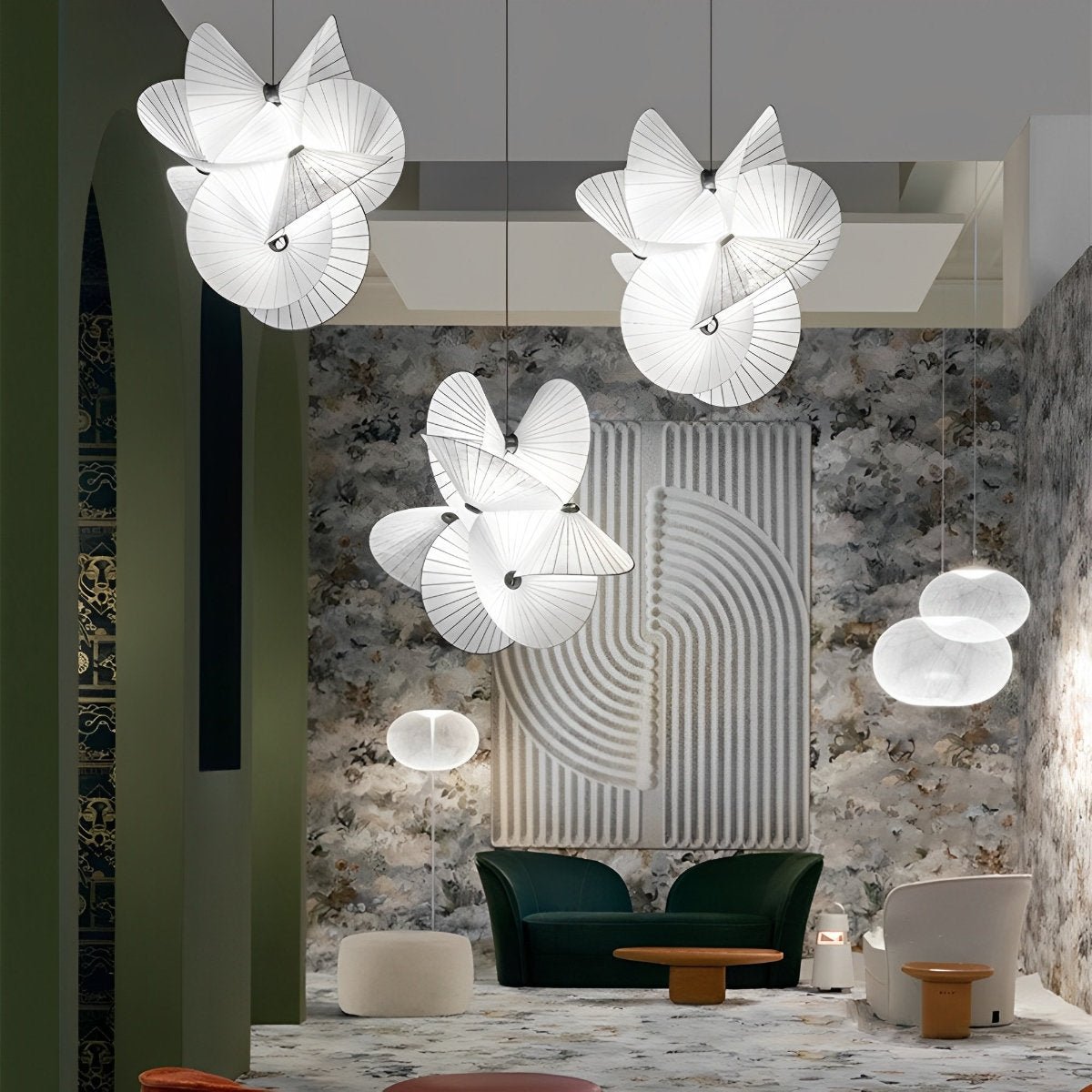 Lavisa - Modern Creative Umbrella Art Chandelier Light