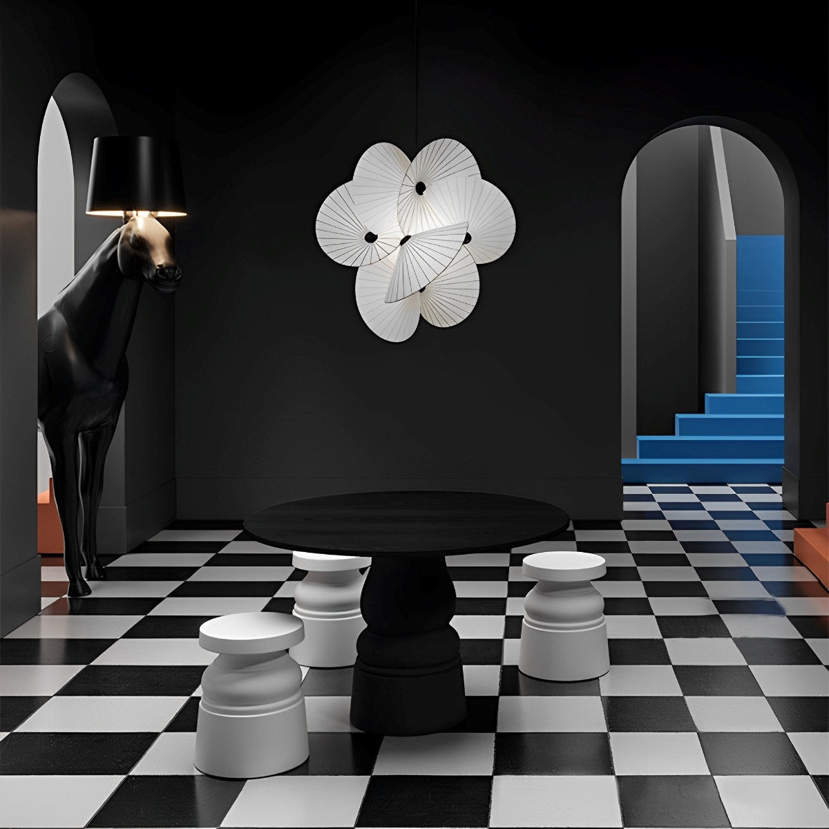 Lavisa - Modern Creative Umbrella Art Chandelier Light