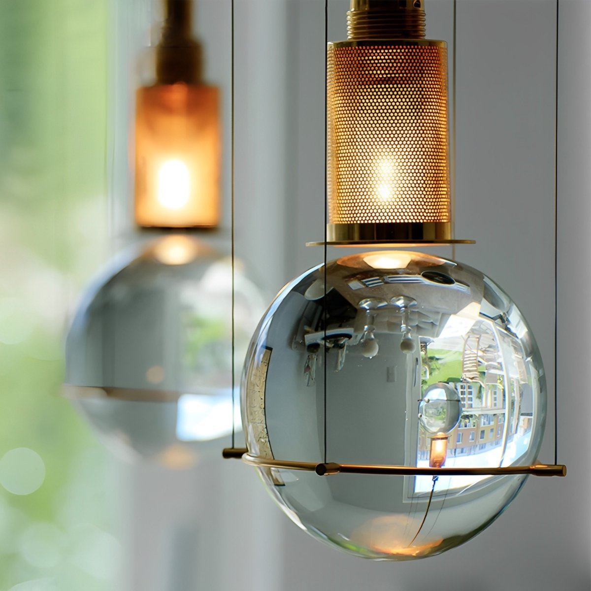 Lavisa - Crystal Globe LED Ceiling Pendant Light