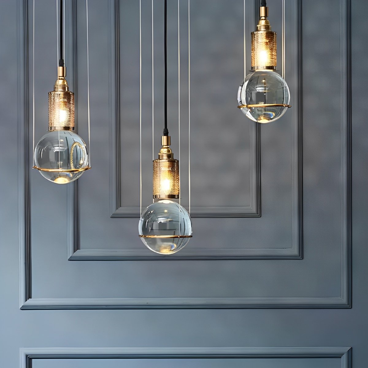 Lavisa - Crystal Globe LED Ceiling Pendant Light