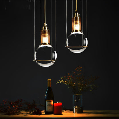 Lavisa - Crystal Globe LED Ceiling Pendant Light