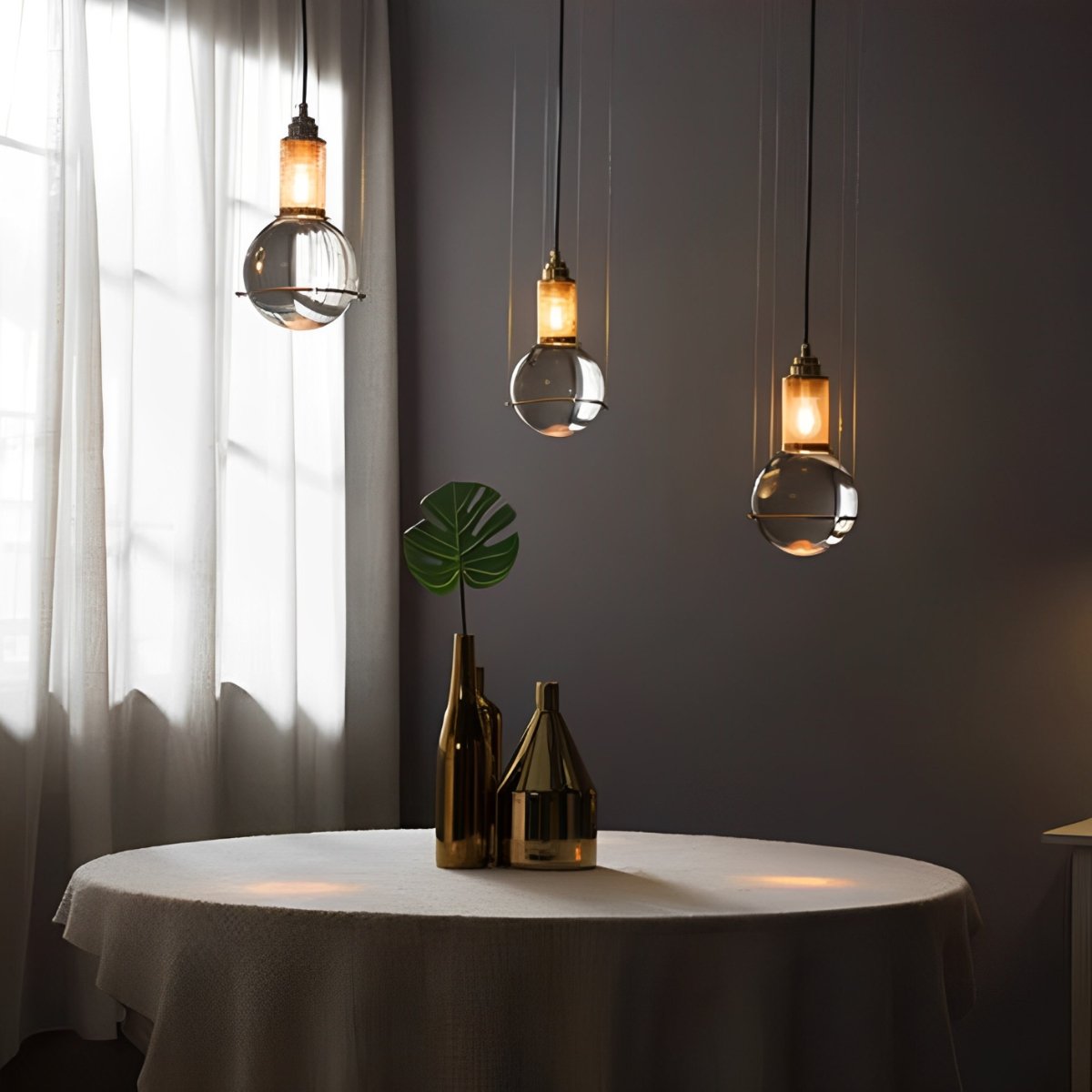 Lavisa - Crystal Globe LED Ceiling Pendant Light