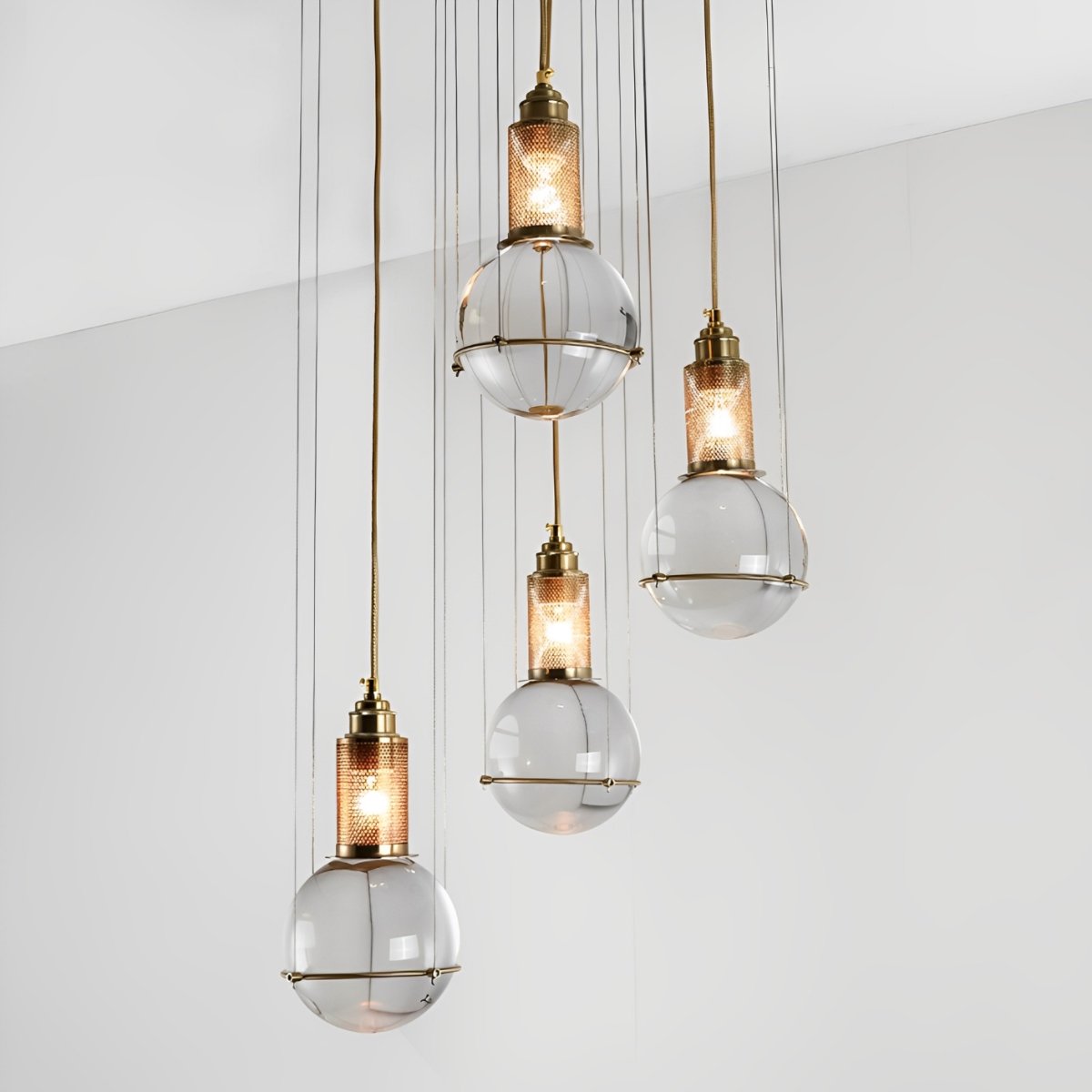 Lavisa - Crystal Globe LED Ceiling Pendant Light