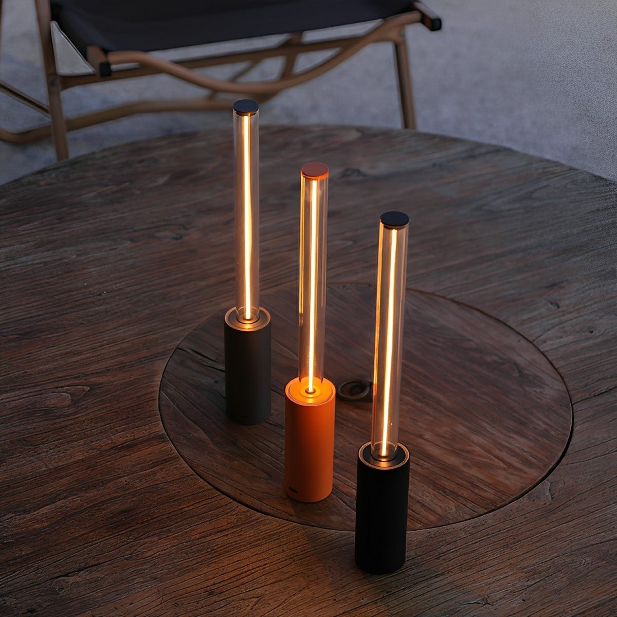 Lavisa - Modern Cylinder Dimmable LED Table Lamp