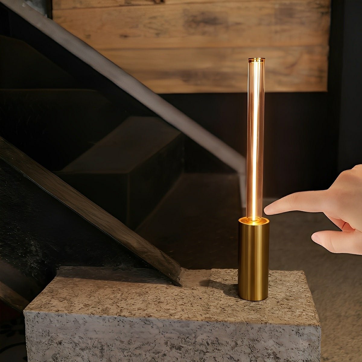 Lavisa - Modern Cylinder Dimmable LED Table Lamp