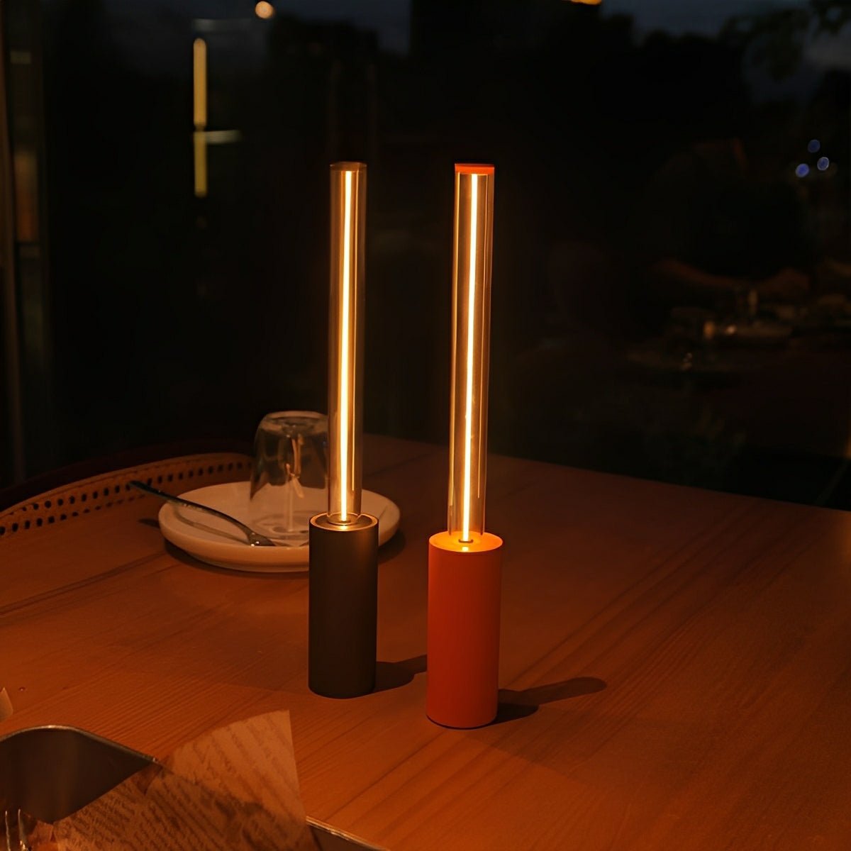 Lavisa - Modern Cylinder Dimmable LED Table Lamp