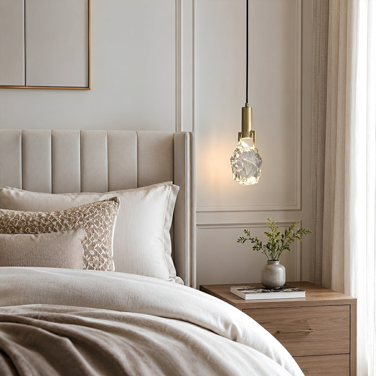 Lavisa - Modern Geometric Crystal Pendant Light