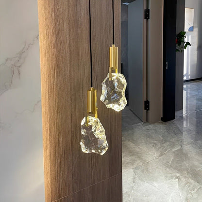 Lavisa - Modern Geometric Crystal Pendant Light