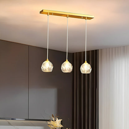 Lavisa - Modern Luxury Brass Crystal Pendant Light