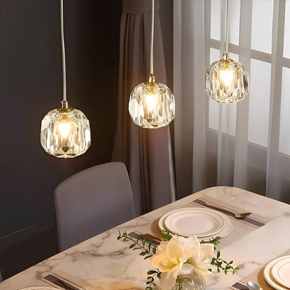 Lavisa - Modern Luxury Brass Crystal Pendant Light