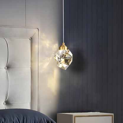Lavisa - Luxury Brass and Crystal Pendant Light with Dimmable LED