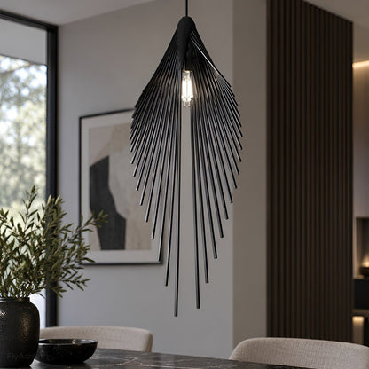 Lavisa - Modern Luxury Sculptural Feather LED Pendant Light