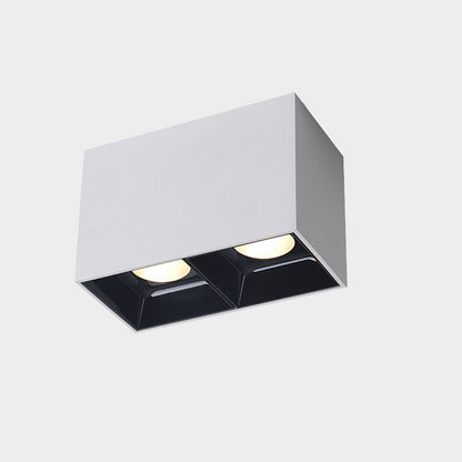 Lavisa - Modern Minimalist Aluminum Square COB Ceiling Spot Light