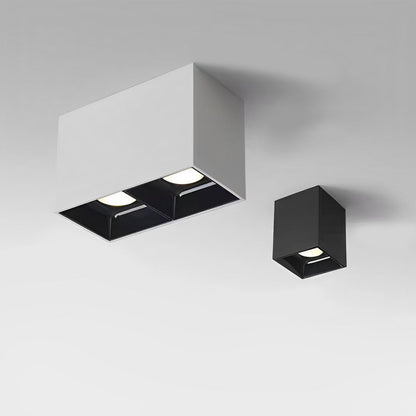 Lavisa - Modern Minimalist Aluminum Square COB Ceiling Spot Light
