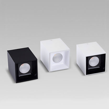 Lavisa - Modern Minimalist Aluminum Square COB Ceiling Spot Light