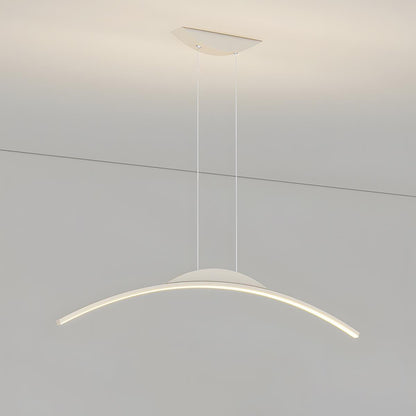 Lavisa - Modern Minimalist Arc Arch LED Strip Pendant Light