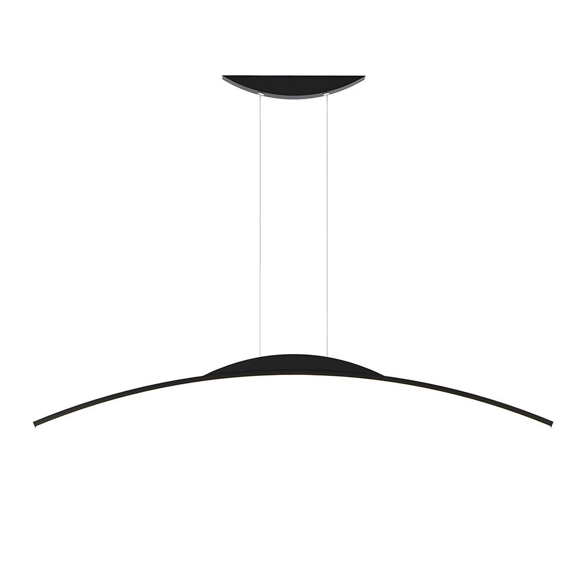 Lavisa - Modern Minimalist Arc Arch LED Strip Pendant Light