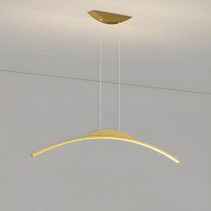 Lavisa - Modern Minimalist Arc Arch LED Strip Pendant Light