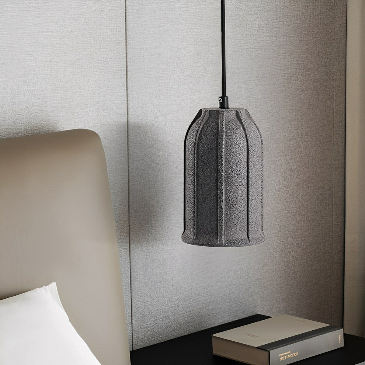 Lavisa - Modern Bell Concrete LED Pendant Light