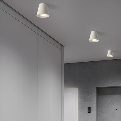 Lavisa - Modern Minimalist Cone Concrete LED Ceiling Light