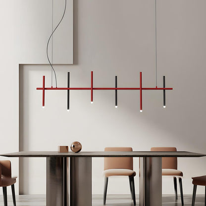 Lavisa - Modern Minimalist Fence Indoor LED Ambiance Pendant Light