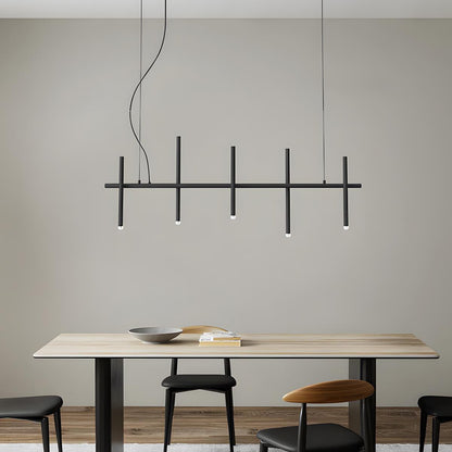 Lavisa - Modern Minimalist Fence Indoor LED Ambiance Pendant Light