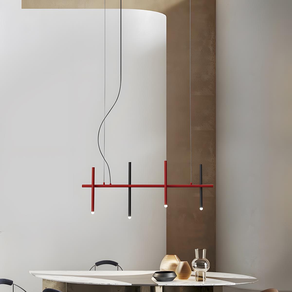 Lavisa - Modern Minimalist Fence Indoor LED Ambiance Pendant Light