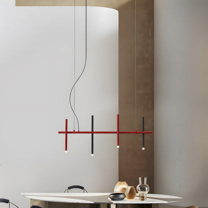 Lavisa - Modern Minimalist Fence Indoor LED Ambiance Pendant Light