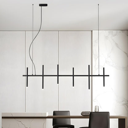 Lavisa - Modern Minimalist Fence Indoor LED Ambiance Pendant Light