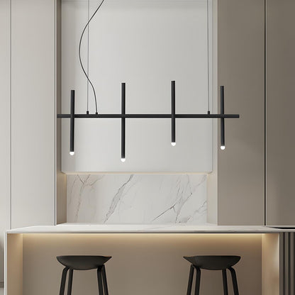 Lavisa - Modern Minimalist Fence Indoor LED Ambiance Pendant Light
