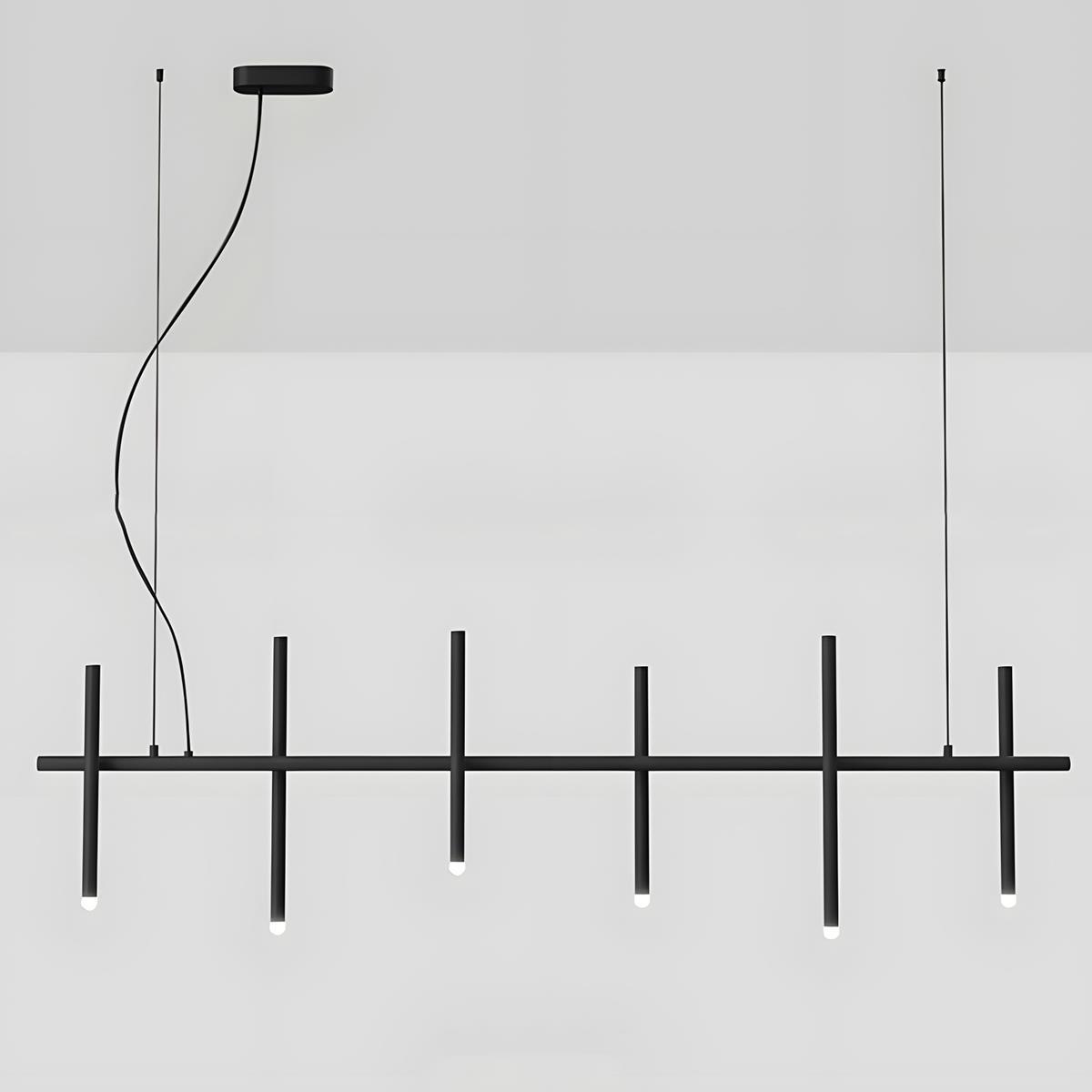 Lavisa - Modern Minimalist Fence Indoor LED Ambiance Pendant Light