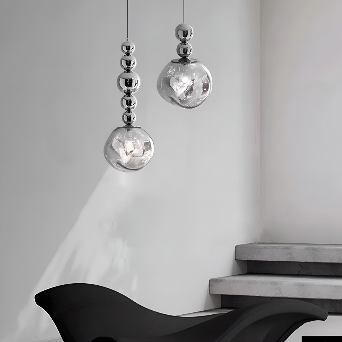 Lavisa - Crystal Globe Lava LED Pendant Light