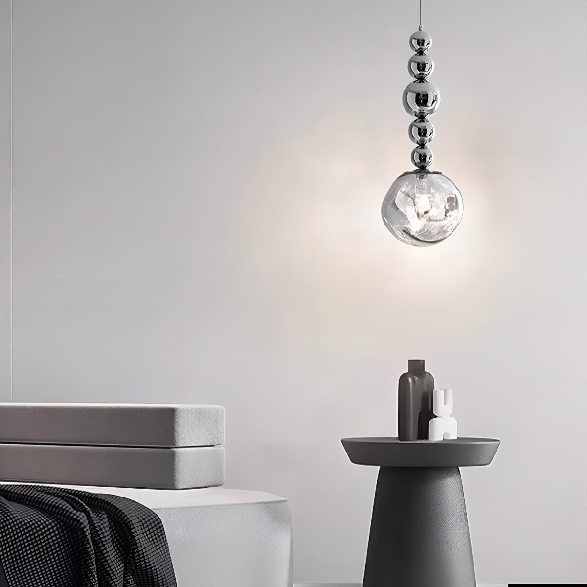 Lavisa - Crystal Globe Lava LED Pendant Light