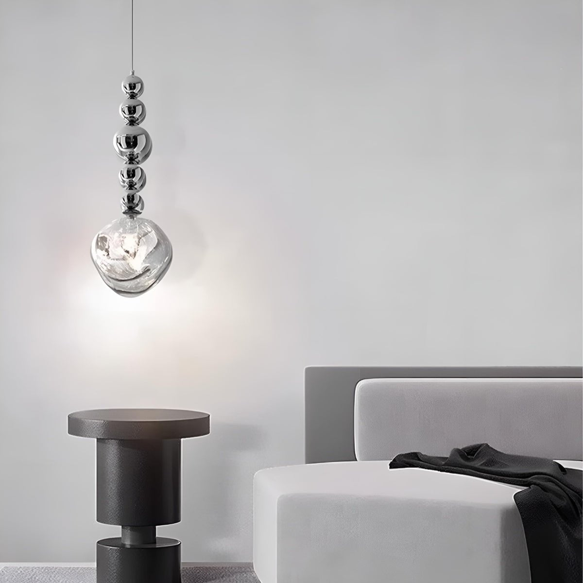 Lavisa - Crystal Globe Lava LED Pendant Light