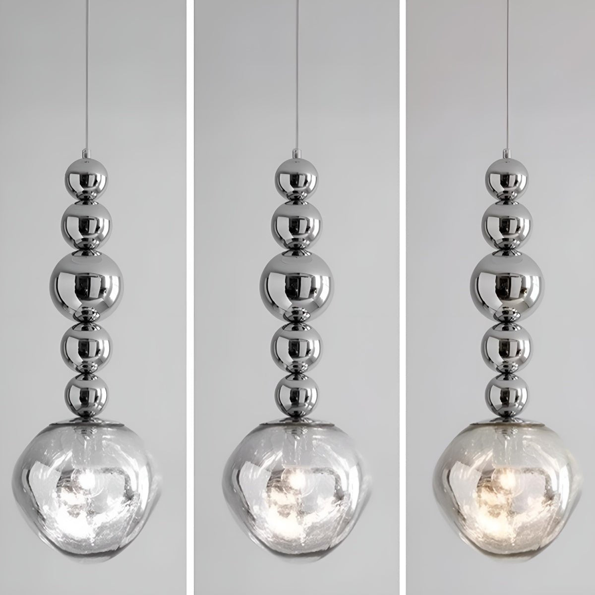 Lavisa - Crystal Globe Lava LED Pendant Light