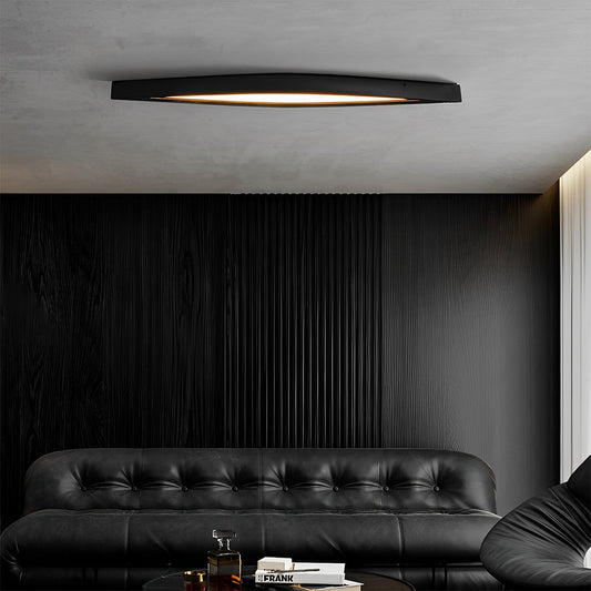 Lavisa - Modern Diamond Wood LED Strip Ceiling Light