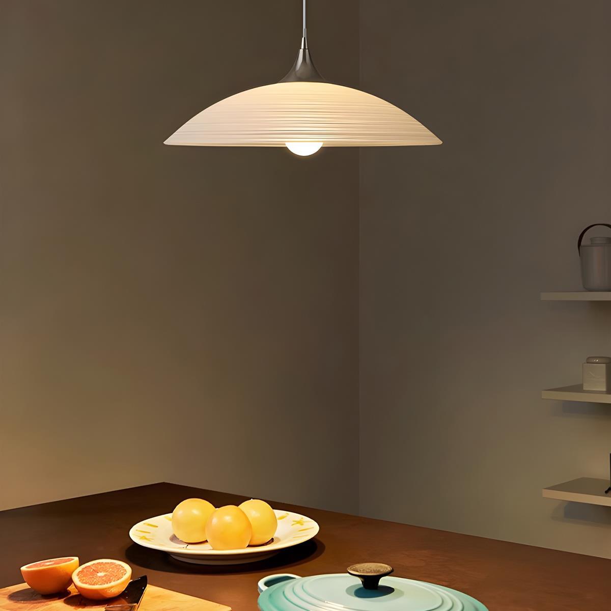 Lavisa - Modern Minimalist Dish Bar LED Pendant Light