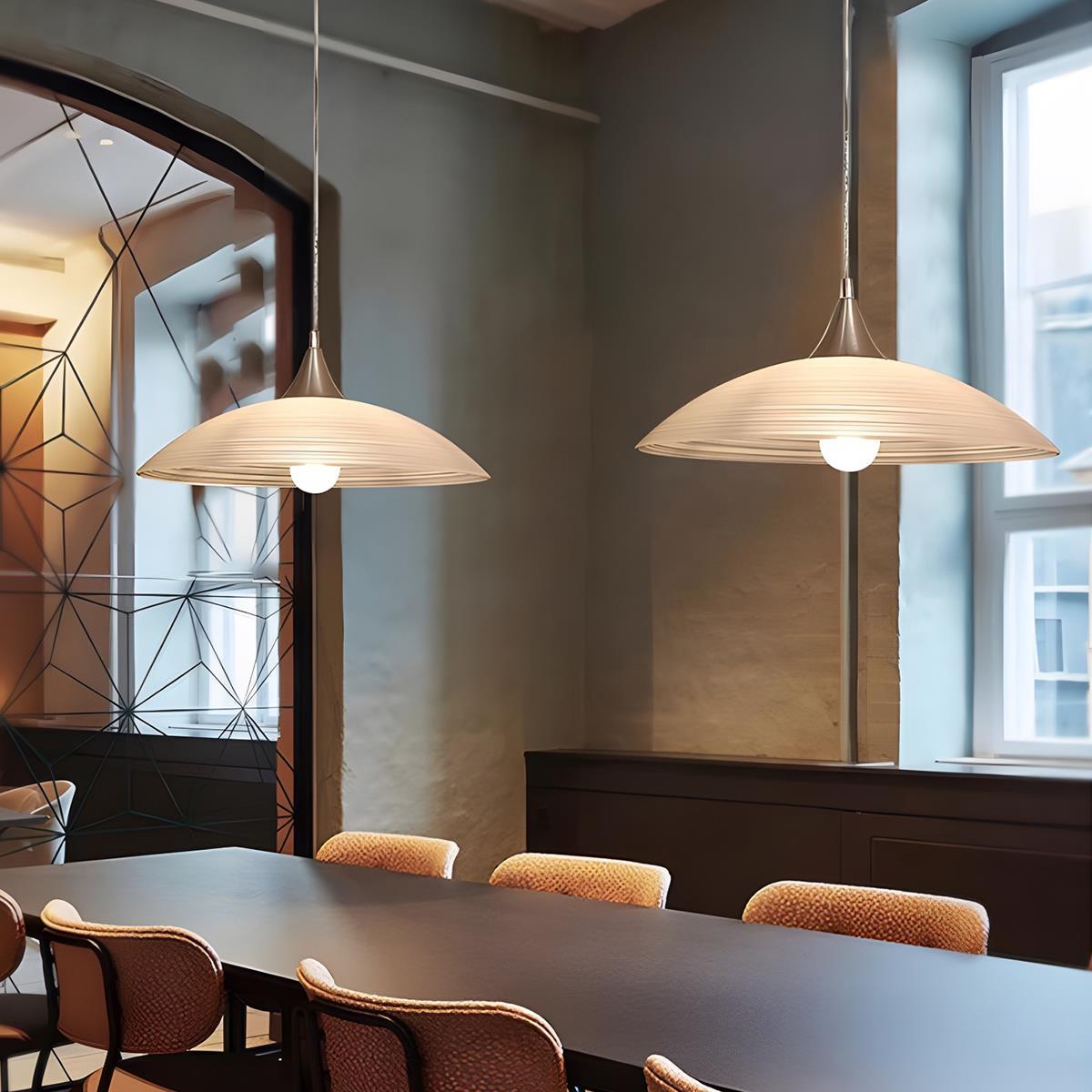 Lavisa - Modern Minimalist Dish Bar LED Pendant Light