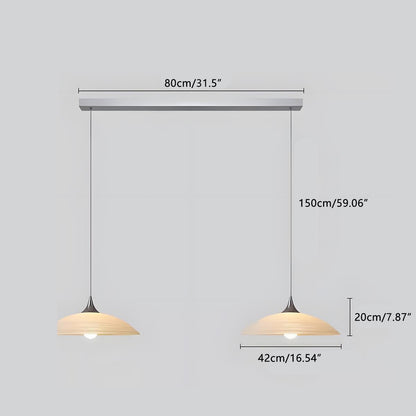 Lavisa - Modern Minimalist Dish Bar LED Pendant Light