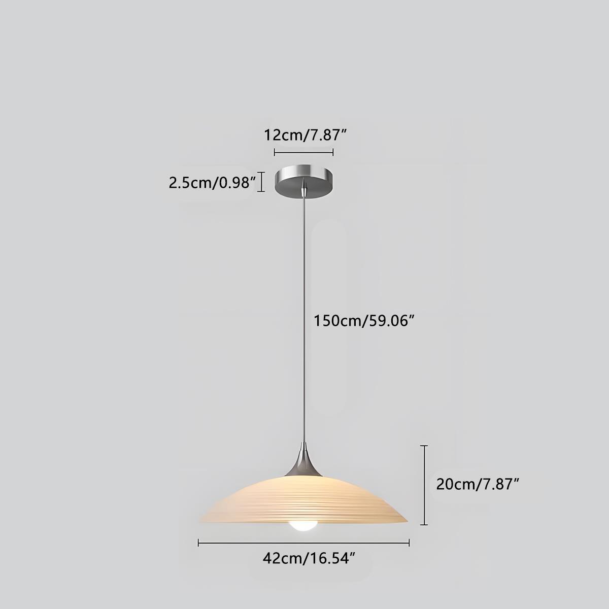 Lavisa - Modern Minimalist Dish Bar LED Pendant Light