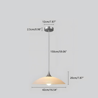 Lavisa - Modern Minimalist Dish Bar LED Pendant Light