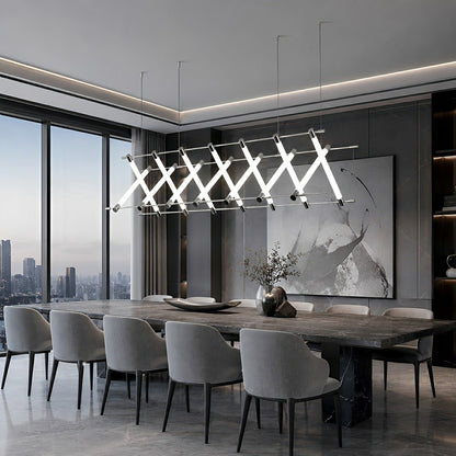 Lavisa - Modern Minimalist Fishbone Light Combination Bar Chandelier