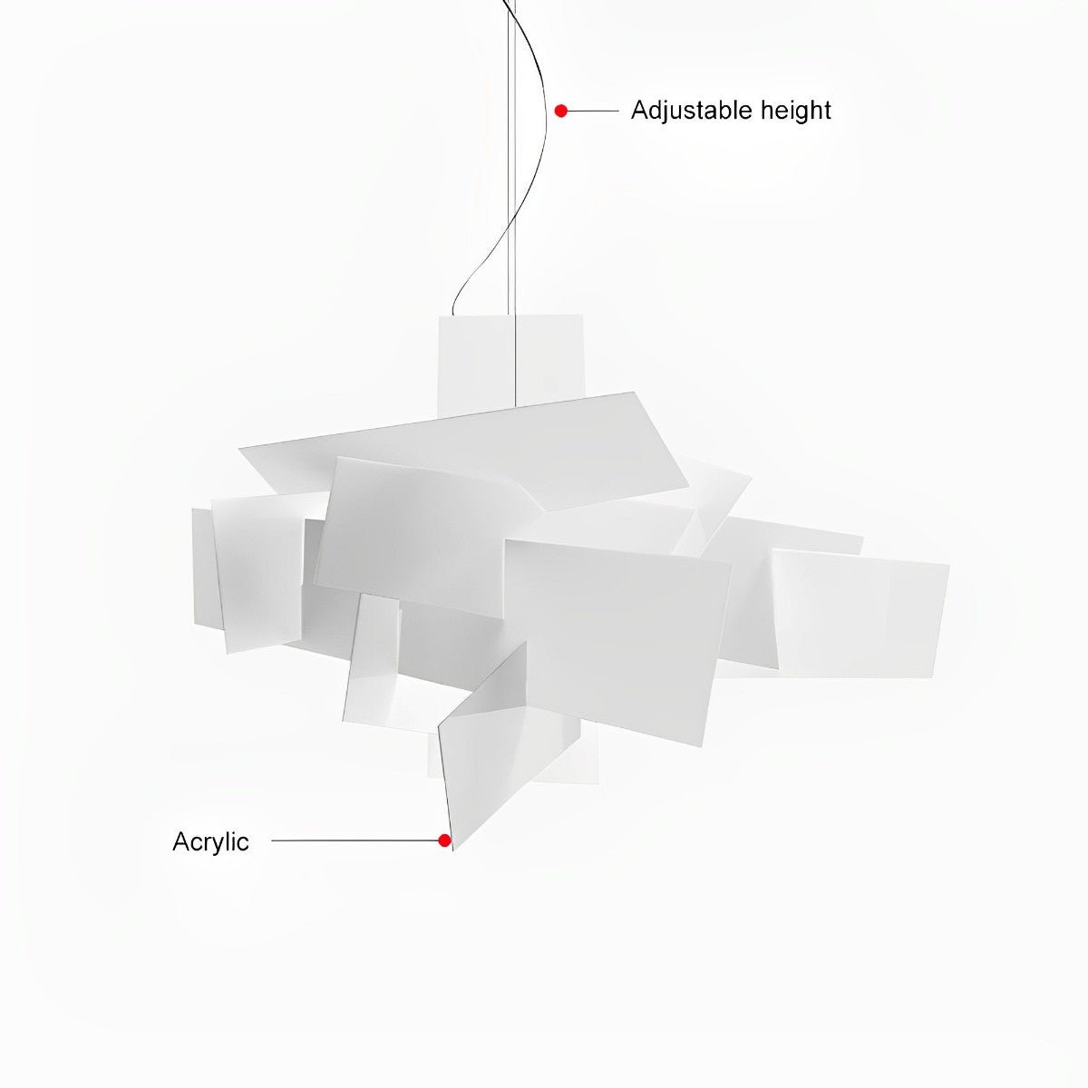 Lavisa - Modern Minimalist Geometric Art Pendant Light