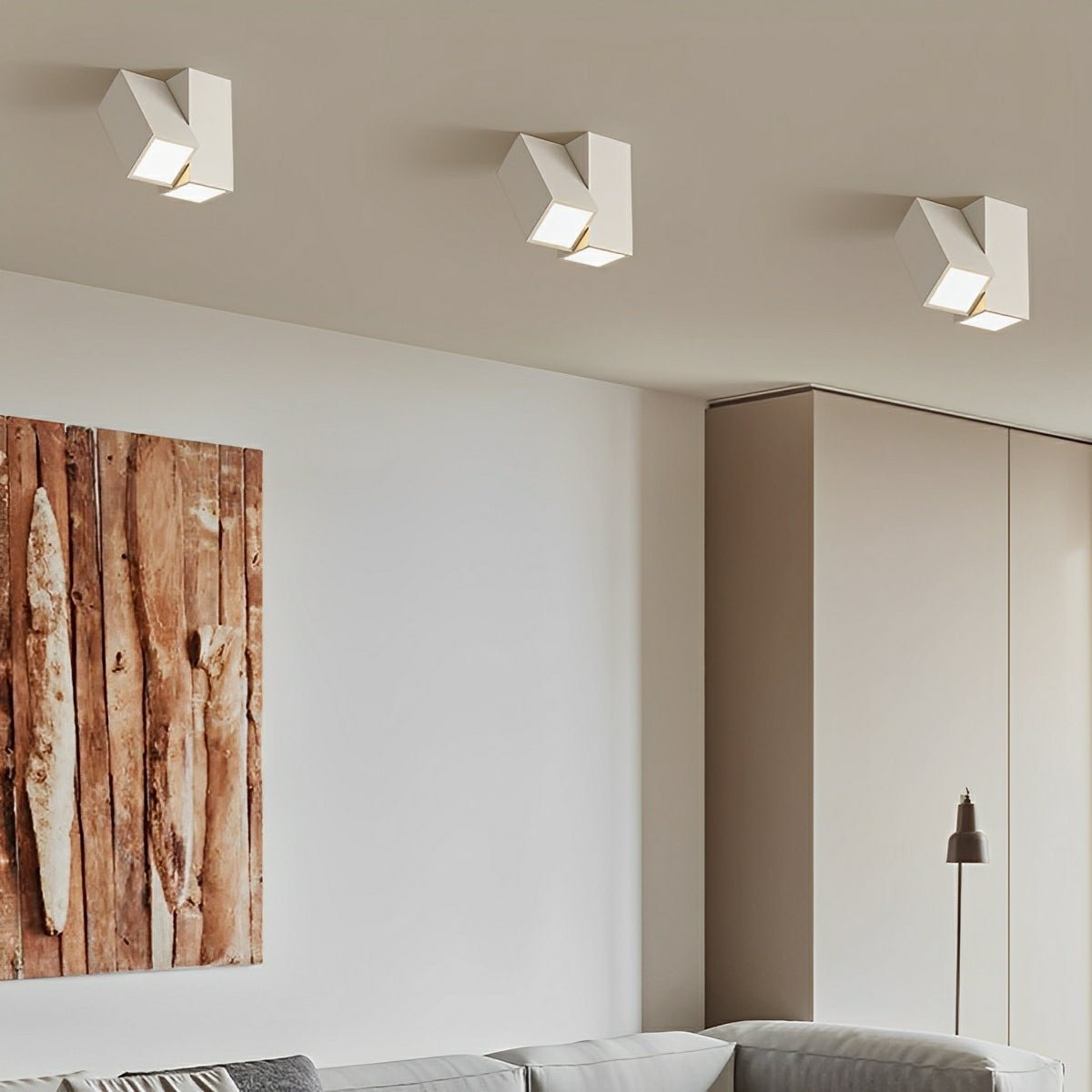 Lavisa - Geometric Cylinder LED Ceiling Light