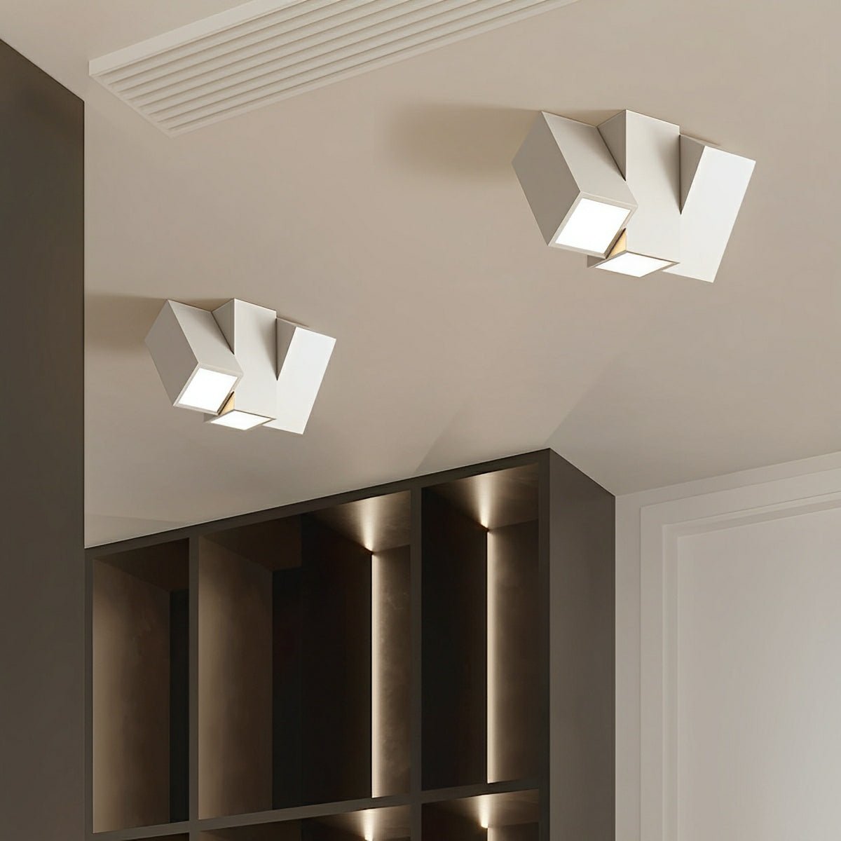 Lavisa - Geometric Cylinder LED Ceiling Light