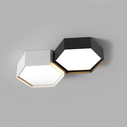 Lavisa - Geometric Cylinder LED Ceiling Light