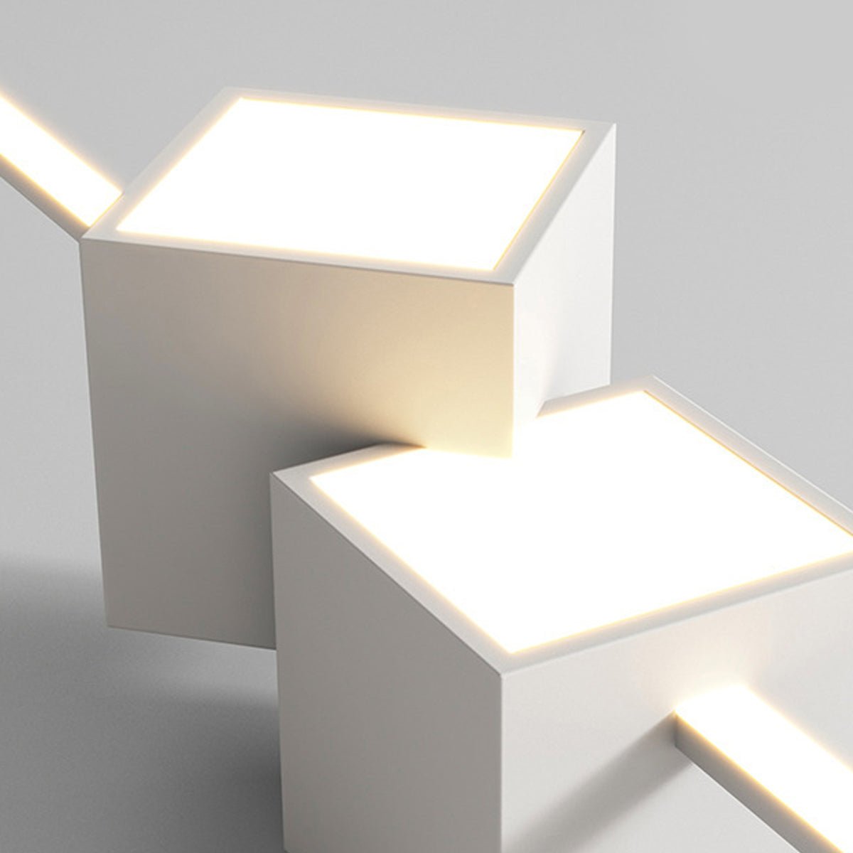 Lavisa - Modern Minimalist Geometric LED Long Strip Ceiling Light