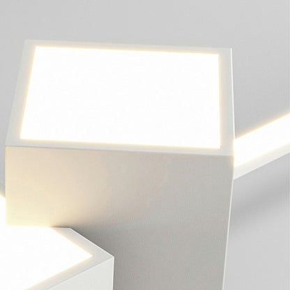Lavisa - Modern Minimalist Geometric LED Long Strip Ceiling Light